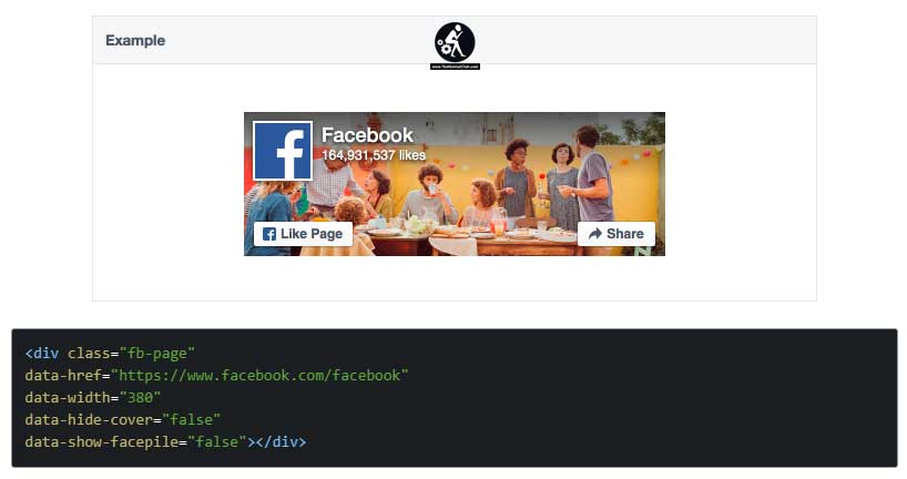 Facebook Widget Embed Code